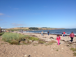 Stonehaven Beach by G.MvGillivray